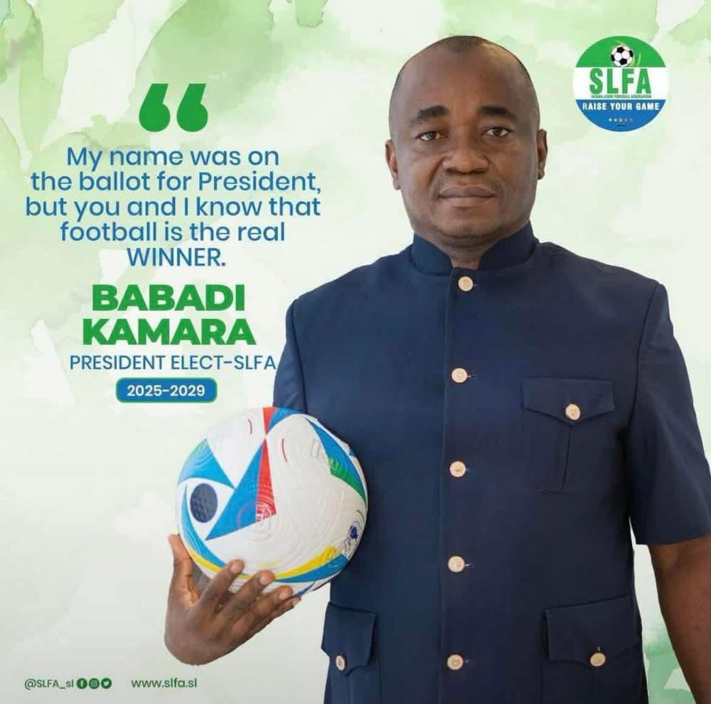 Babadi Kamara’s First Year: Financial Discipline Restores Confidence in SLFA