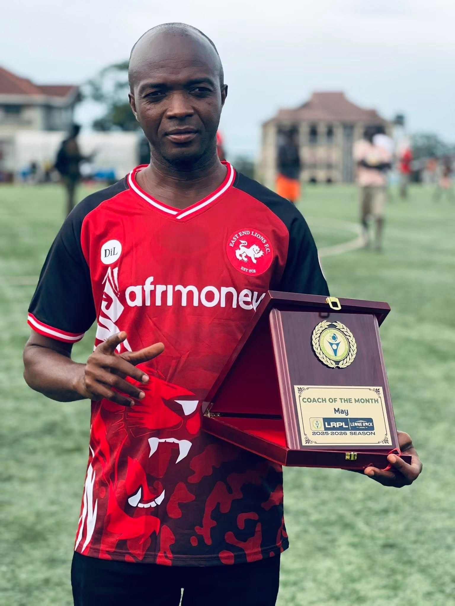 East End Lions coach wins Coach of the Month award