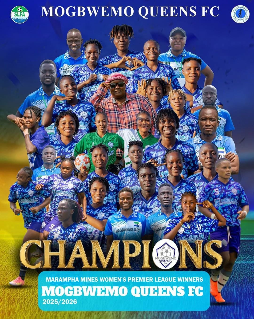 Mogbwemo Queens Drawn in Group B of WAFU A Champions League Qualifiers
