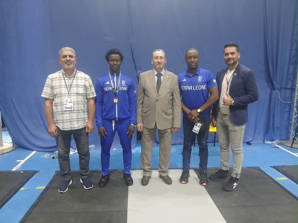 Ishmael Kamara Secures Bronze for Sierra Leone at African Weightlifting Championships in Algeria