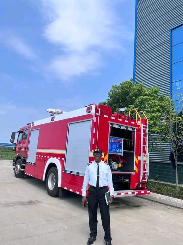 Makeni Fire Service Boosted with New Fire Engine